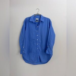Universal Thread Vibrant Blue Button-Down Shirt